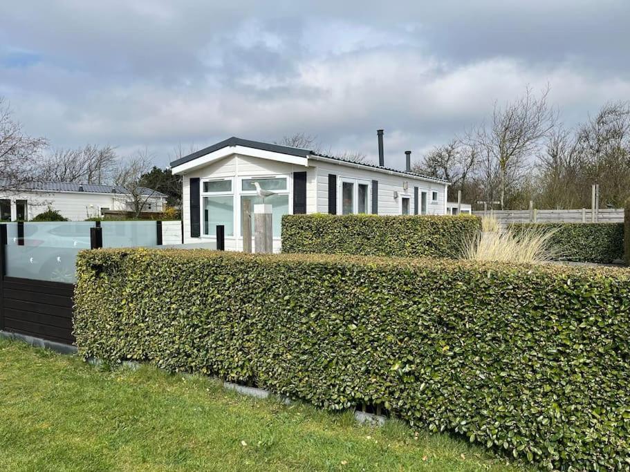 Chalet + Tiny House Nabij Strand Petten Exteriör bild